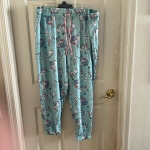 Women’s Disney Frozen Olaf sleep joggers. Size 2XL